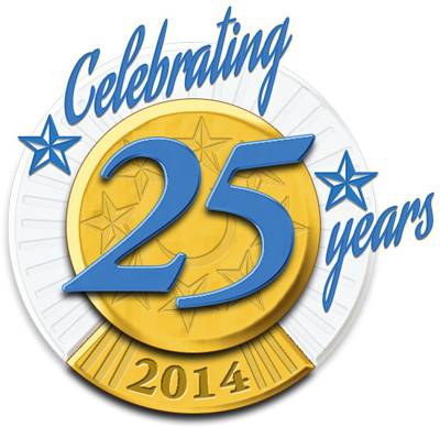 25th Anniversary Logo